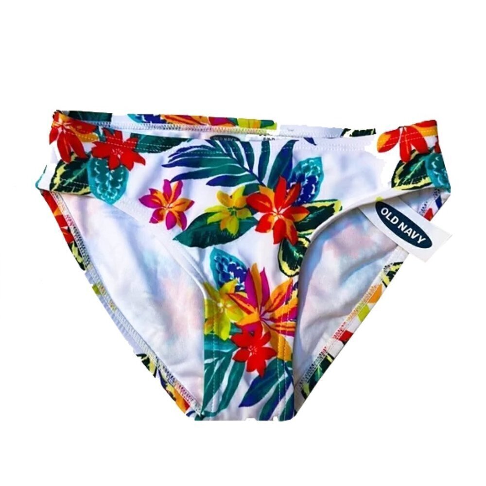 ❤️ 🆕 OLD NAVY girls floral bottom size small 6-7